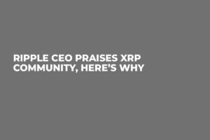 Ripple CEO Praises XRP Community, Here’s Why