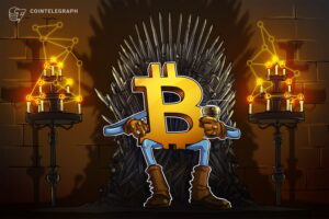 Bitcoin reaches 50% market dominance for first time in 2 years