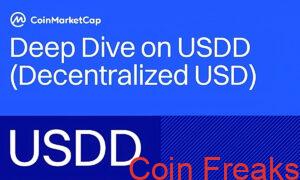 CoinMarketCap Research Releases Decentralized USD (USDD) Report, Over-Collateralized Stablecoin With Leading Ratio of 204.5%