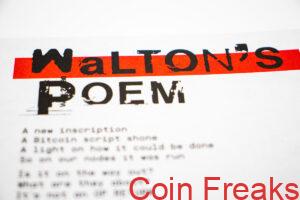 Walton’s Poem